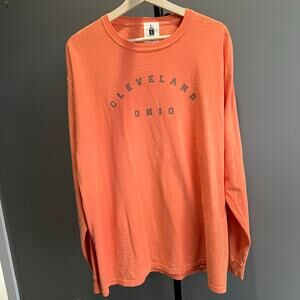 NFL Cleveland Browns Long Sleeve Shirt Size Large Little Chicago Clothing Co